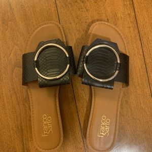 Franco Sarto Slip On Sandals